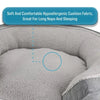 Canine Creations Step in Oval round Cuddler Pet Bed (Choose Your Size and Color)