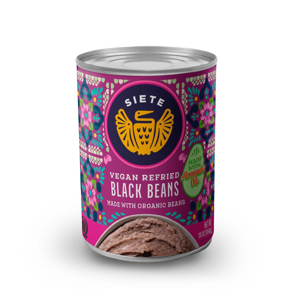 , Canned Refried Black Beans, 16 Oz.