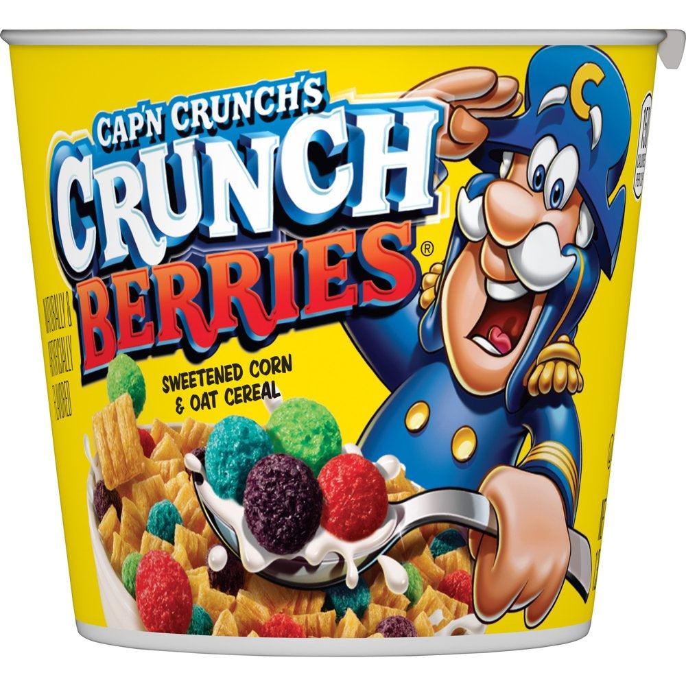 Cap'N Crunch Crunch Berries, 1.30 Oz Cup