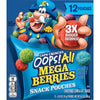 Cap'N Crunch'S Oops! All Mega Berries Pouches, 0.52 Oz, 12 Ct