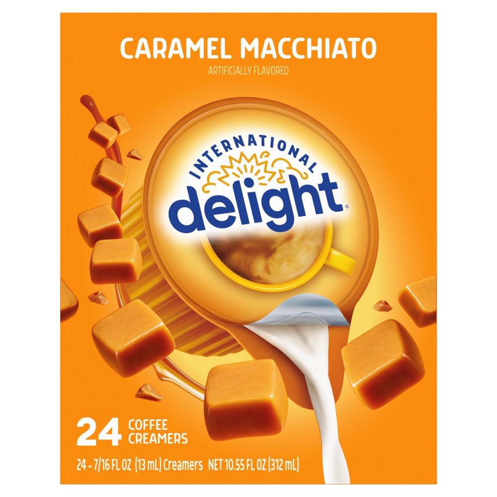 Caramel Macchiato Coffee Creamer Singles, 24 Count