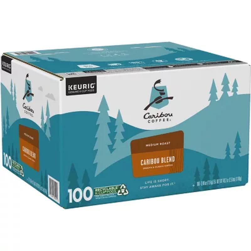 Caribou Coffee Caribou Blend K-Cup Pods (100 Ct.)