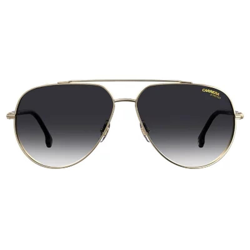 Carrera Aviator Sunglasses, Gold, 221/S