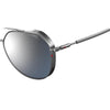 Carrera Aviator Sunglasses, Gray, CA222