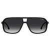 Carrera Modified Aviator Sunglasses, Black, 8035/S