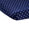 Carter'S Crib Sheet and Changing Table Cover Set, Blue