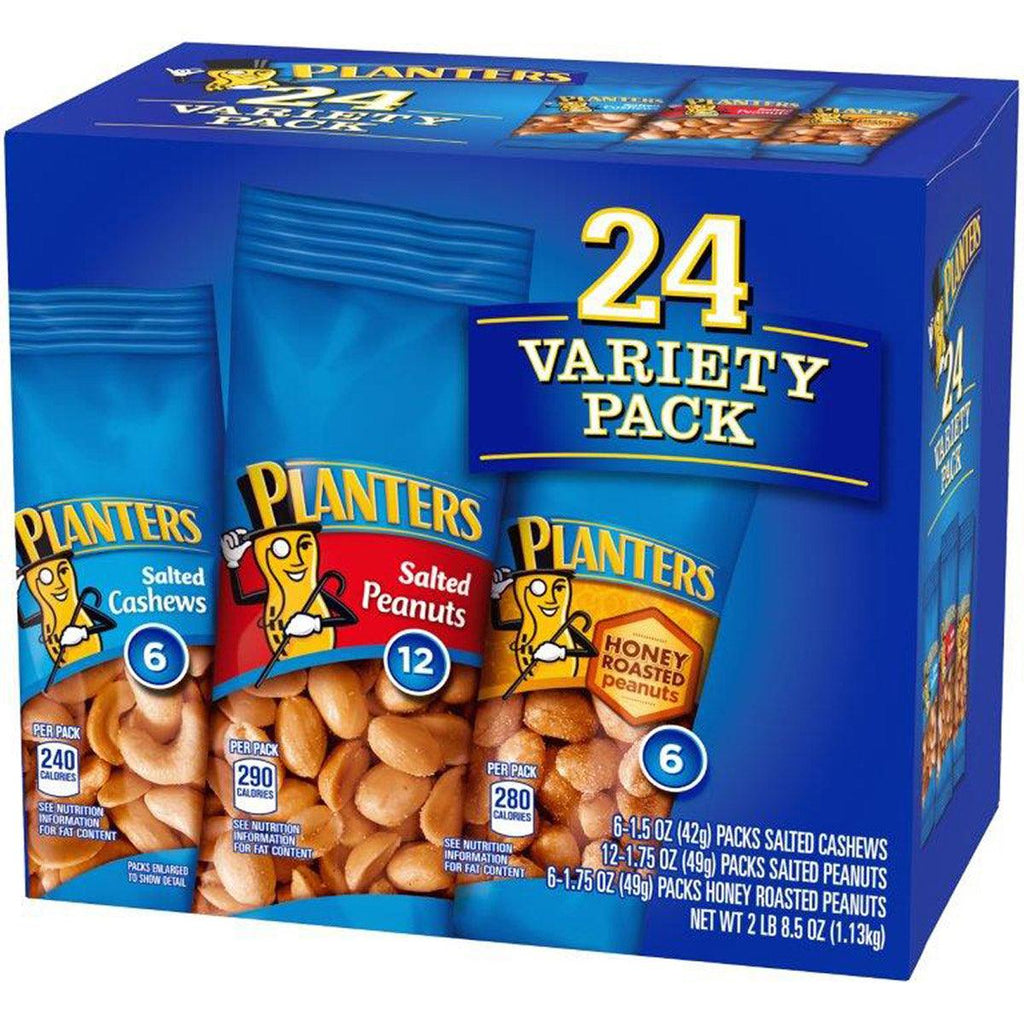 , Cashew & Peanut, Variety Pack, 24-Count