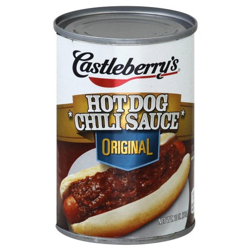 Castleberry'S Classic Hot Dog Chili Sauce, 10 Oz