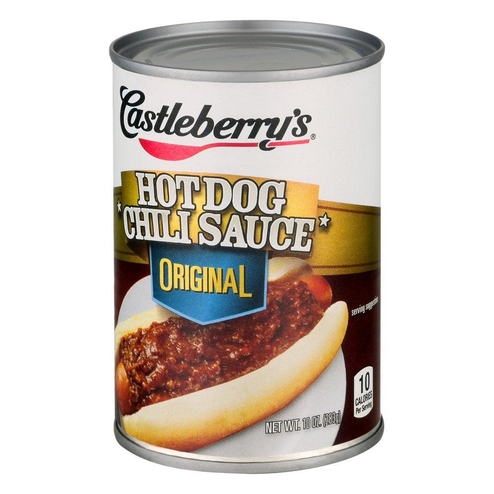 Castleberry'S Classic Hot Dog Chili Sauce, 10 Oz