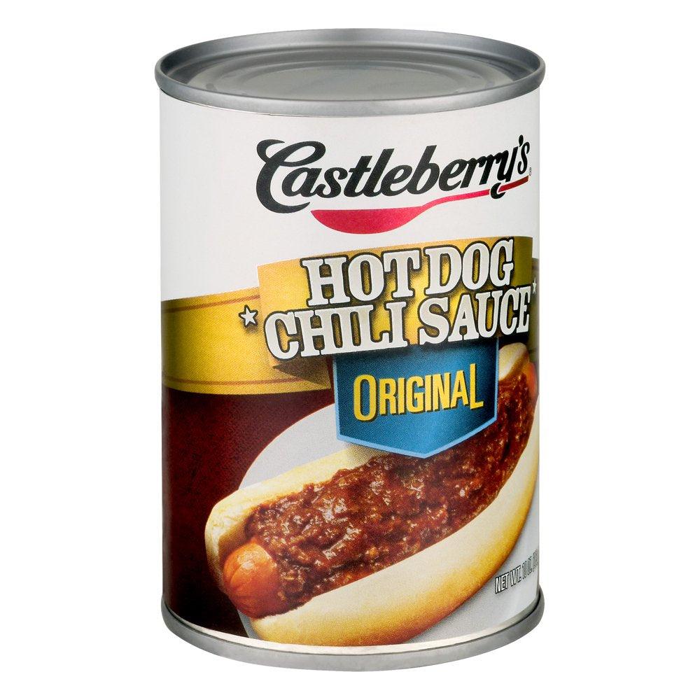 Castleberry'S Classic Hot Dog Chili Sauce, 10 Oz