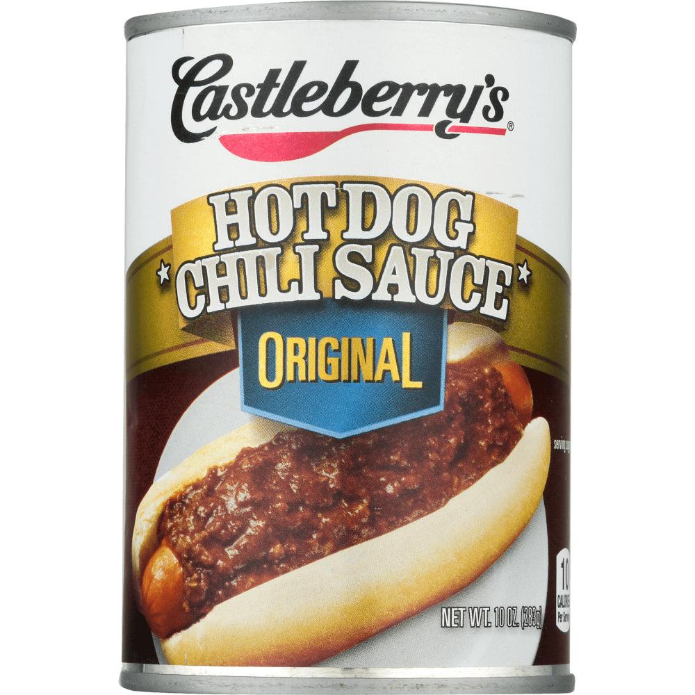 Castleberry'S Classic Hot Dog Chili Sauce, 10 Oz