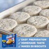 Pillsbury Grands! Buttermilk Biscuits Frozen Dough, Value Pack, 20 Ct., 41.6 Oz.