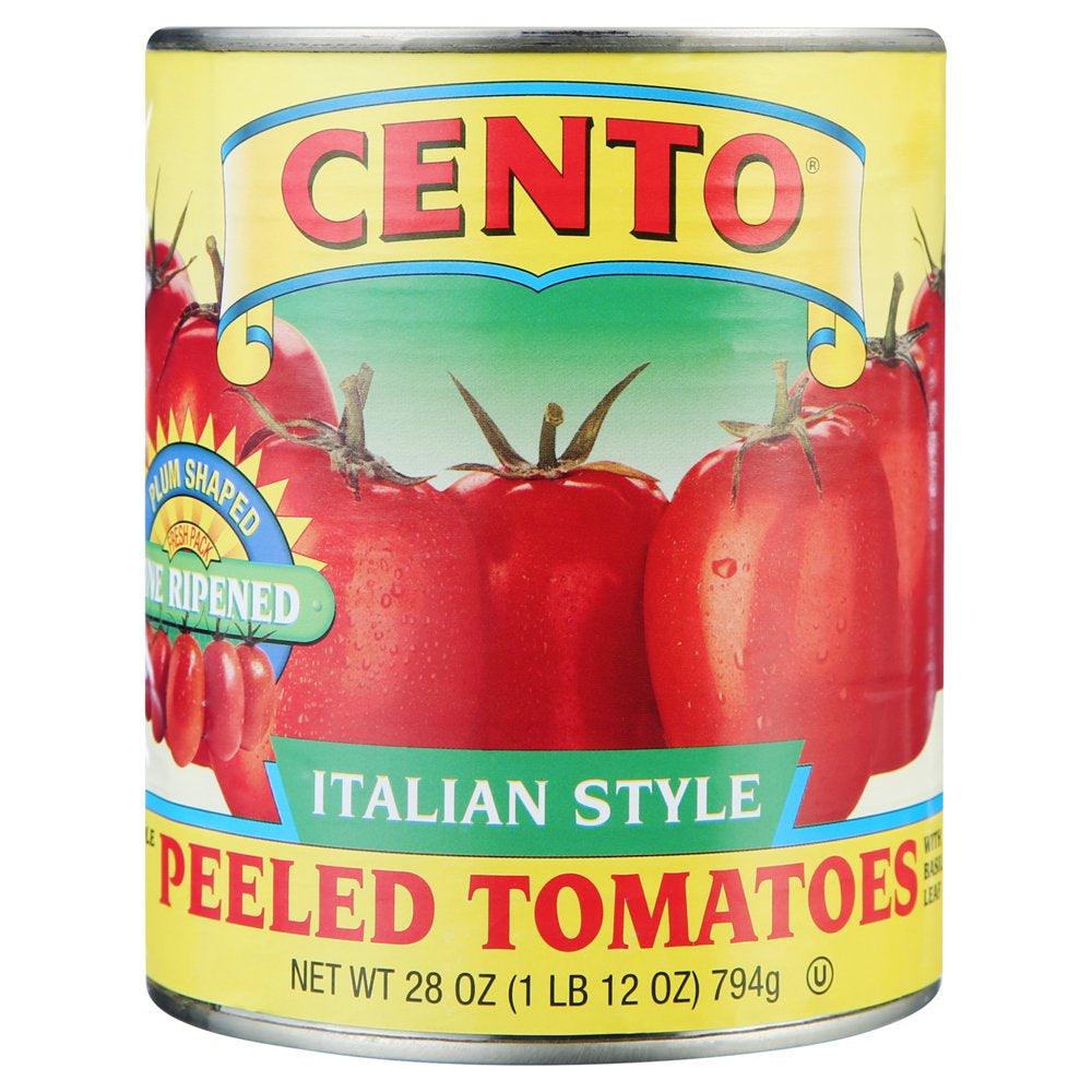 Cento Peeled Tomatoes, Italian Style, 28 Oz