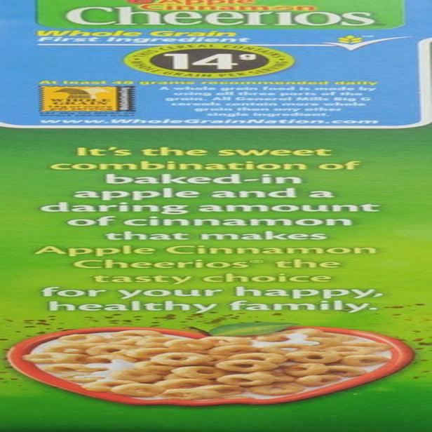 Cheerios Cereal, 18 Oz