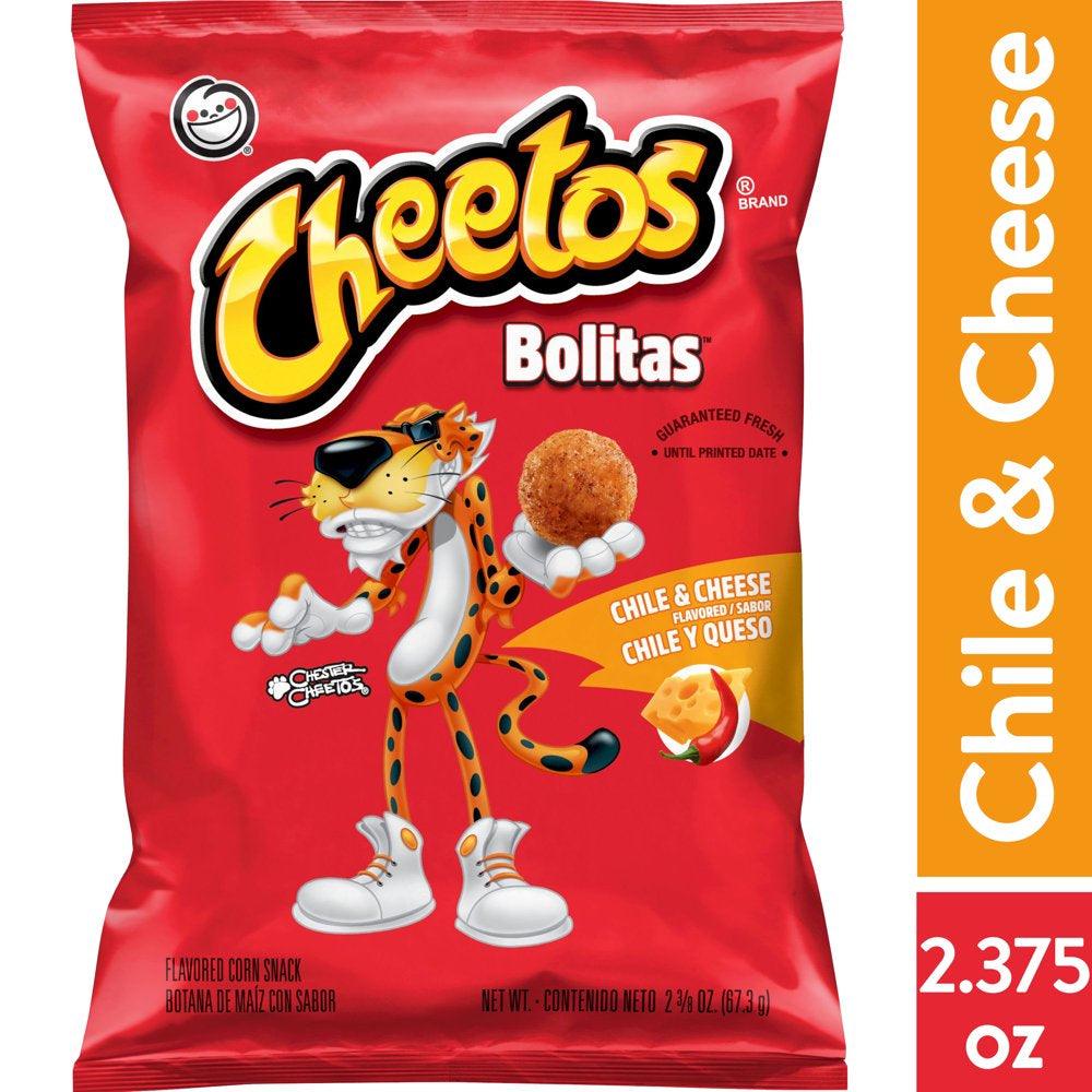 Cheetos Bolitas, Chile & Cheese, 2.375 Oz Bag