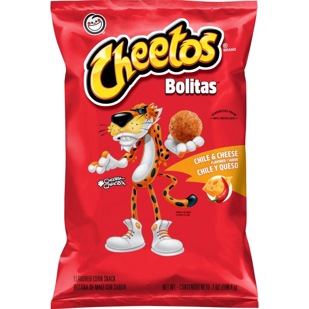 Cheetos Bolitas, Chile & Cheese, 7 Oz Bag