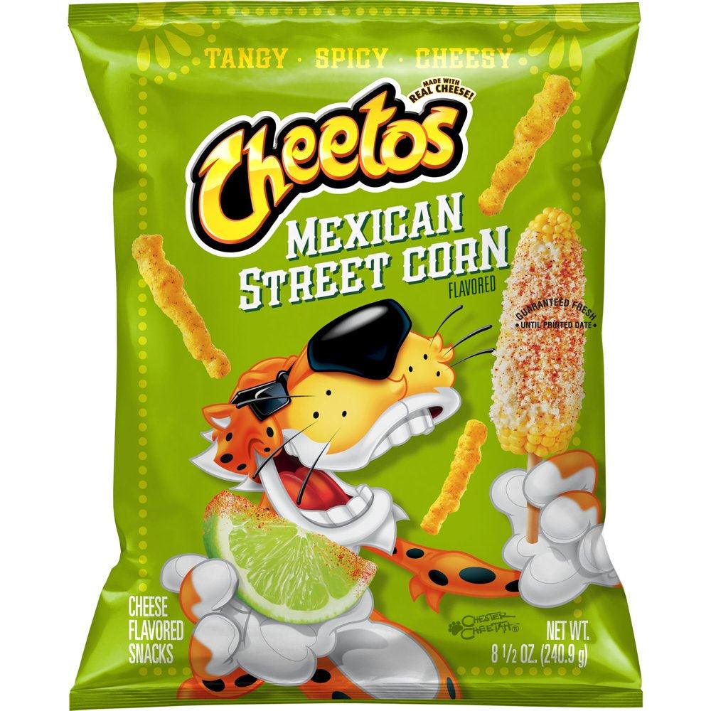 Cheetos Cheese Flavored Snacks Mexican Street Corn, 8.5 Oz