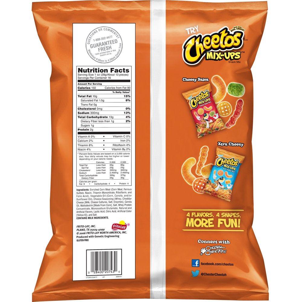 Cheetos Cheese Puffs Flavored Snack Chips Party Size, 16 Oz