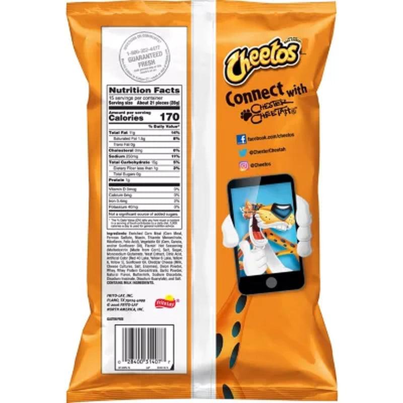 Cheetos Flamin' Hot Crunchy Cheese Flavored Snacks (15Oz.)