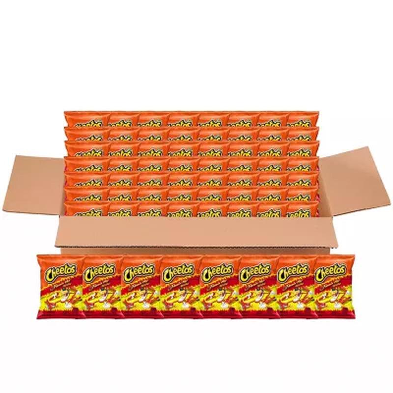 Cheetos Flamin' Hot Crunchy Cheese Snacks (2 Oz., 64 Ct.)