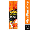 Cheetos Minis Flamin’ Hot Cheese Flavored Canister, 3.625 Oz​