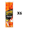 Cheetos Minis Flamin’ Hot Cheese Flavored Canisters, 6 Pack