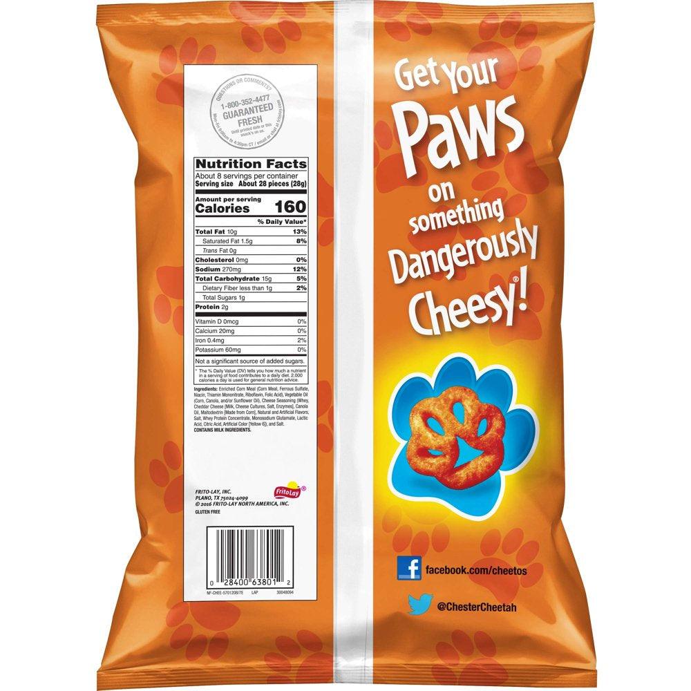 Cheetos Paws Cheese Flavored Snack Chips, 7.5 Oz Bag