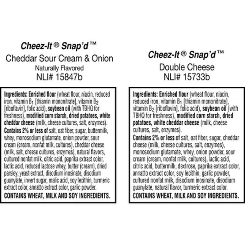 Cheez-It Snap'D, Variety Pack (0.75 Oz., 42 Pk.)