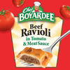 Chef Boyardee Beef Ravioli in Tomato Sauce, Microwave Pasta Lunch Meal, 15 Oz Can