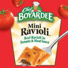 Chef Boyardee Mini Ravioli in Tomato Sauce, Microwave Pasta, 40 Oz