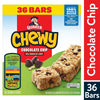 Chewy Chocolate Chip Granola Bars, 0.84 Oz, 36 Count