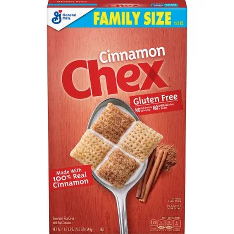 Chex Gluten-Free Breakfast Cereal, Cinnamon (2 Pk.)