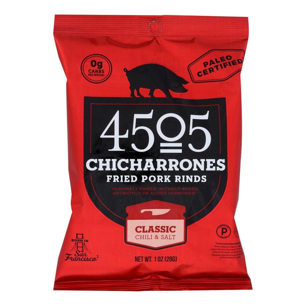 - Chicharrones Classic Chili & Salt - Case of 12-1 OZ