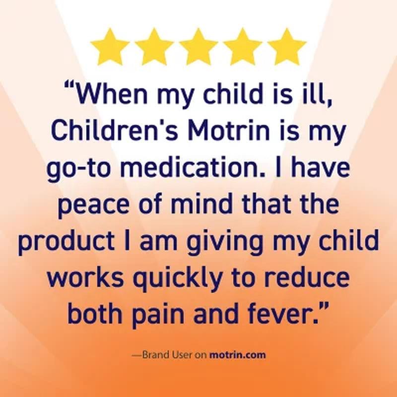 Children'S Motrin Oral Suspension, Berry (4 Oz., 3 Pk.)