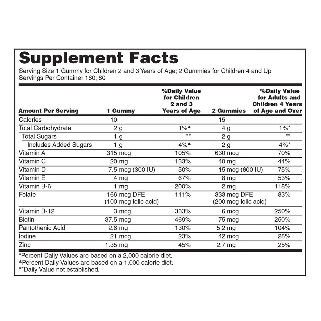 Children'S Multivitamin, 320 Gummies