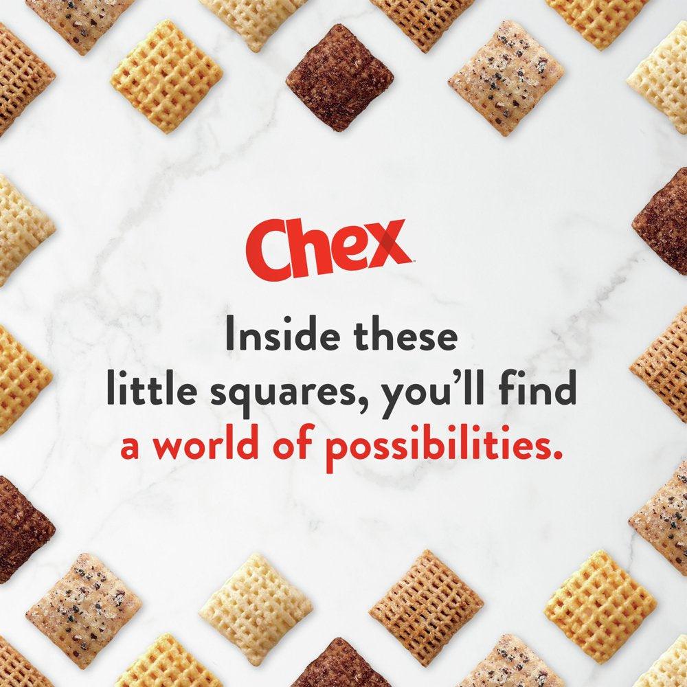 Chocolate Chex Gluten Free Breakfast Cereal, Made with Whole Grain, Family Size, 20.3 OZ