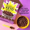 Chocolate Wonderworks Keto Friendly Breakfast Cereal and Snack, 1G Sugar, 10.2 Oz