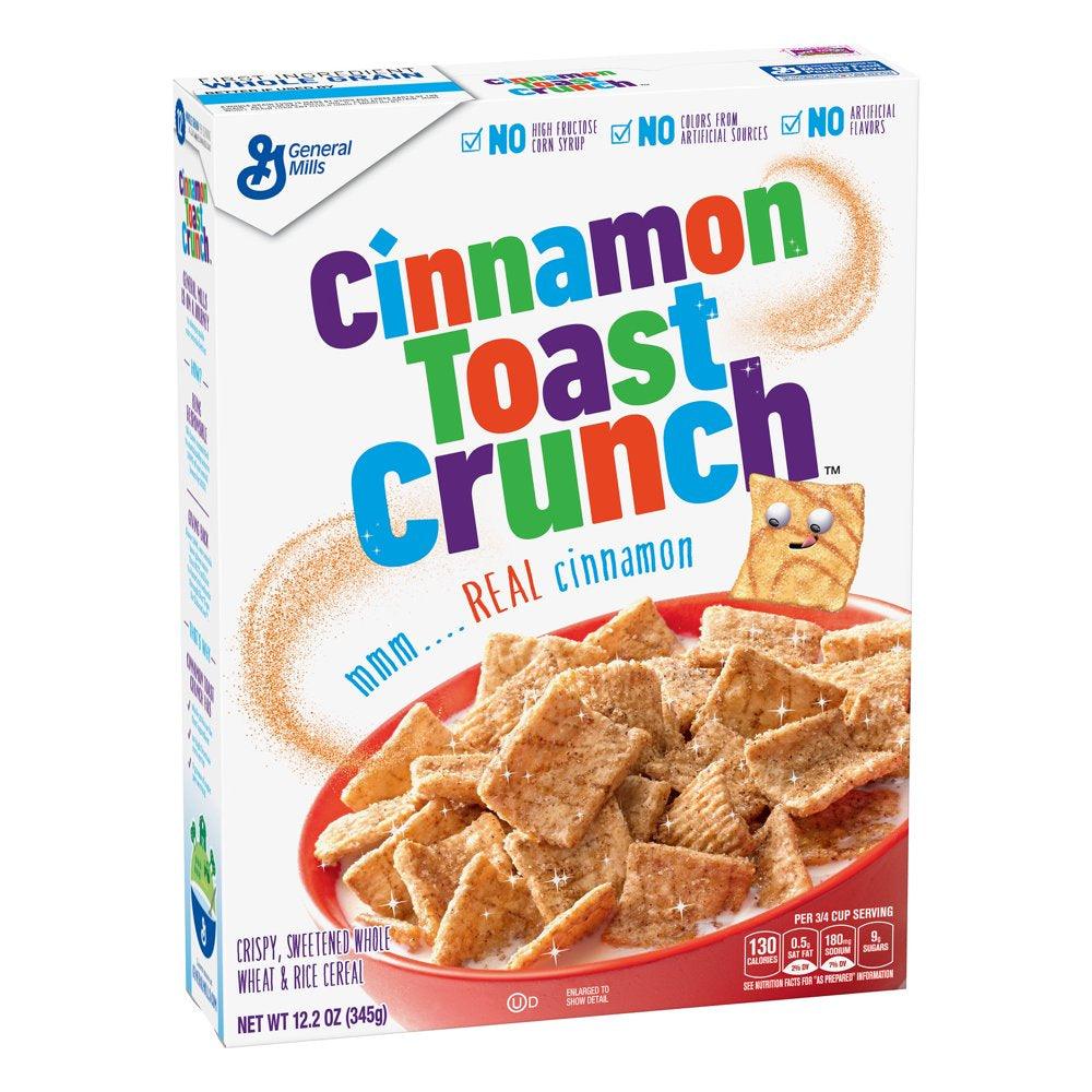 Cinnamon Toast Crunch Breakfast Cereal, 12.2 Oz Box