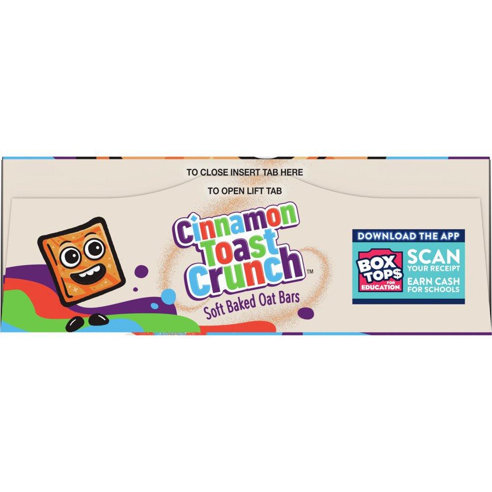 Cinnamon Toast Crunch Soft Baked Oat Bars, Chewy Snack Bars, 6 Ct