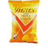 CJ Vitner'S Tangy Triple Cheese Flavored Potato Chips, 8.5 Oz.