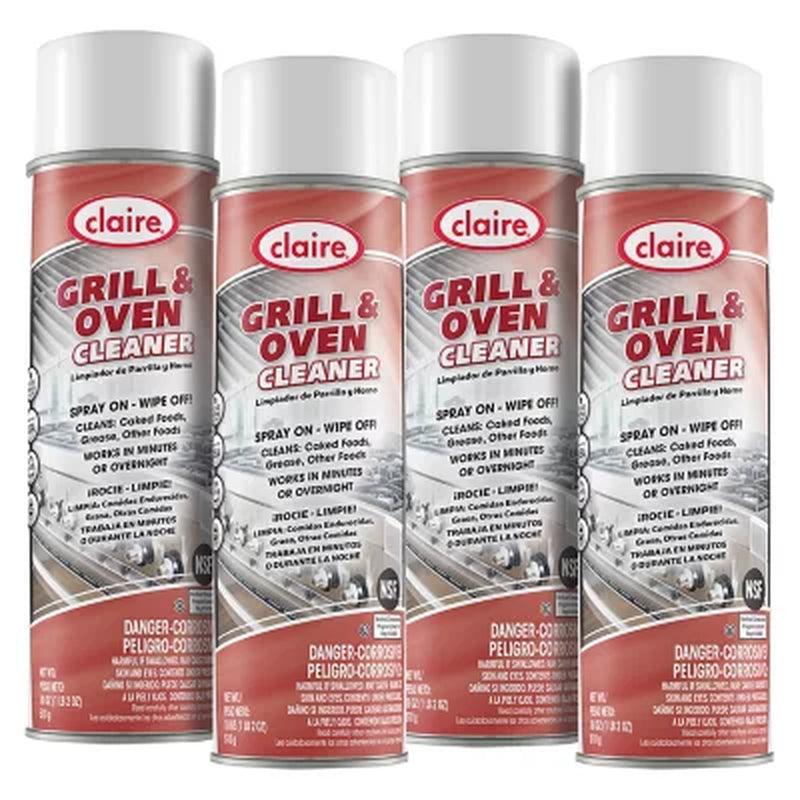 Claire Grill and Oven Cleaner (20 Oz.)