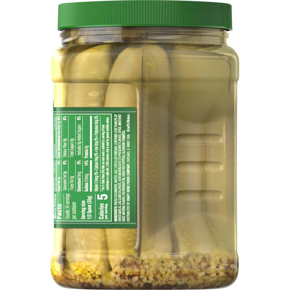 Claussen Deli-Style Kosher Dill Pickle Spears, 64 Fl. Oz. Jar