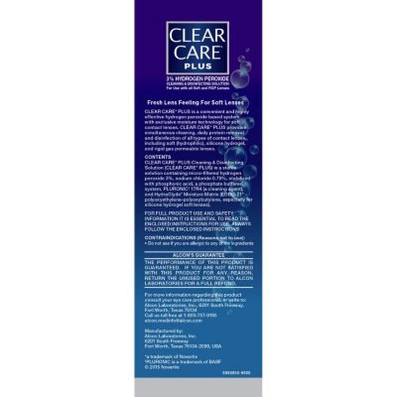 Clear Care plus Cleaning & Disinfecting Solution (32 Oz.)