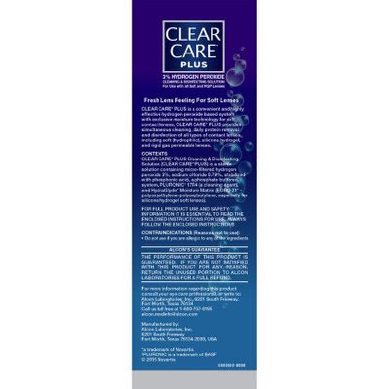 Clear Care plus Cleaning & Disinfecting Solution (32 Oz.)