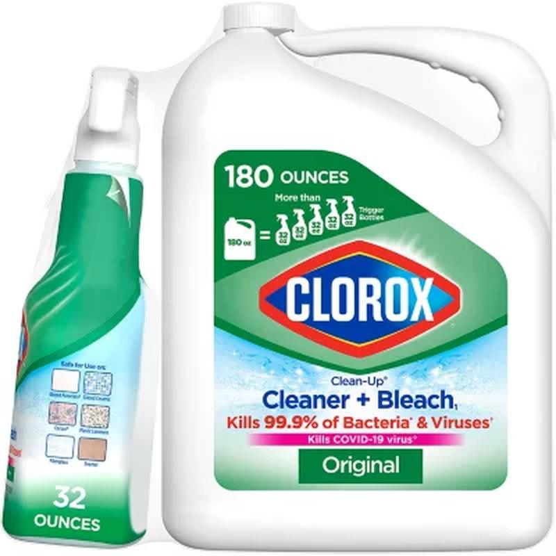 Clorox Clean-Up All-Purpose Cleaner + Bleach, Original (Spray + Refill)