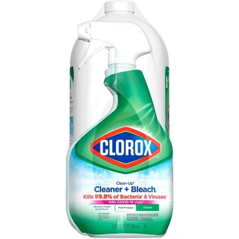 Clorox Clean-Up All-Purpose Cleaner + Bleach, Original (Spray + Refill)