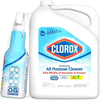 Clorox Disinfecting All Purpose Bleach-Free Cleaner, Crisp Lemon Scent (Spray + Refill)