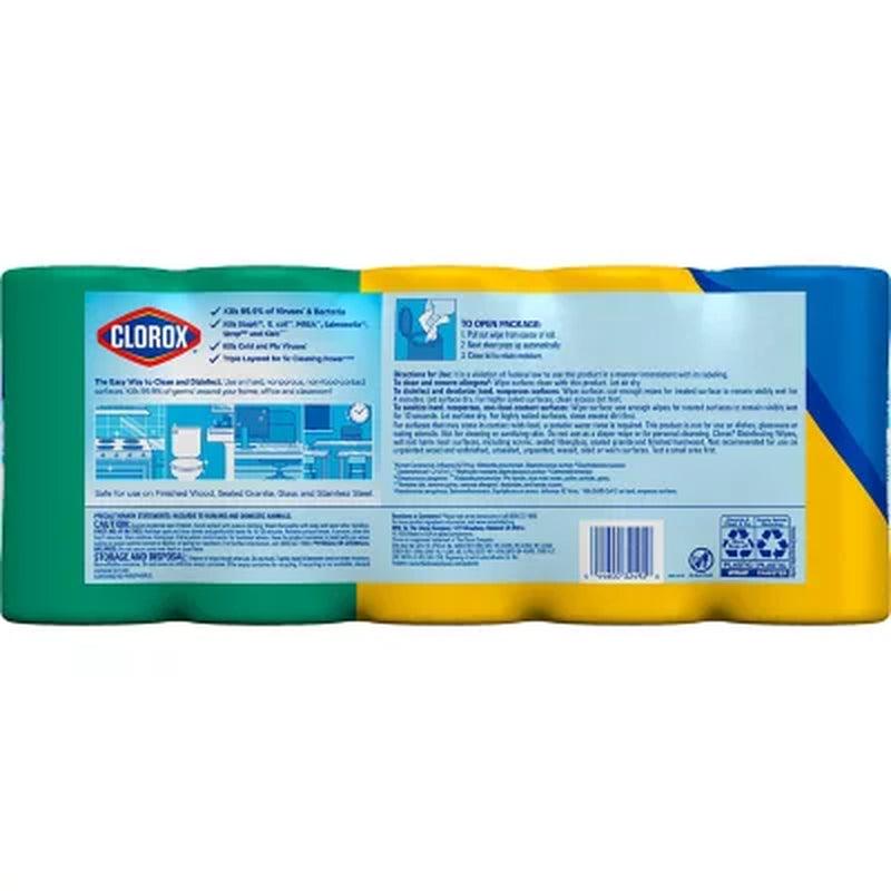 Clorox Disinfecting Bleach-Free Cleaning Wipes, Variety Pack (85 Wipes/Pk., 5 Pk.)