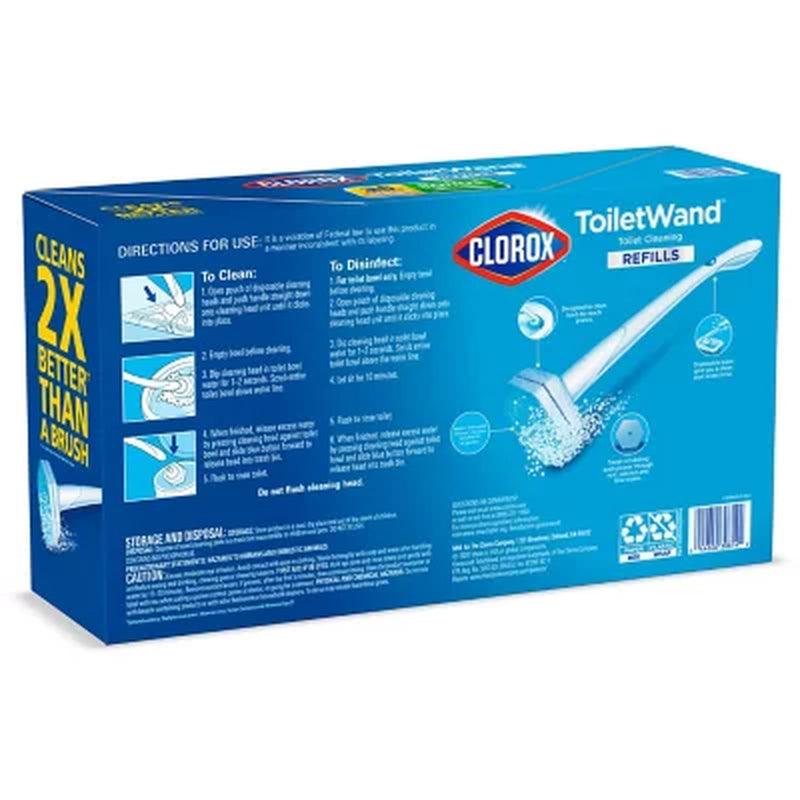 Clorox Toiletwand Disposable Toilet Cleaning System (1 Toiletwand Handle + 36 Disinfecting Refills)