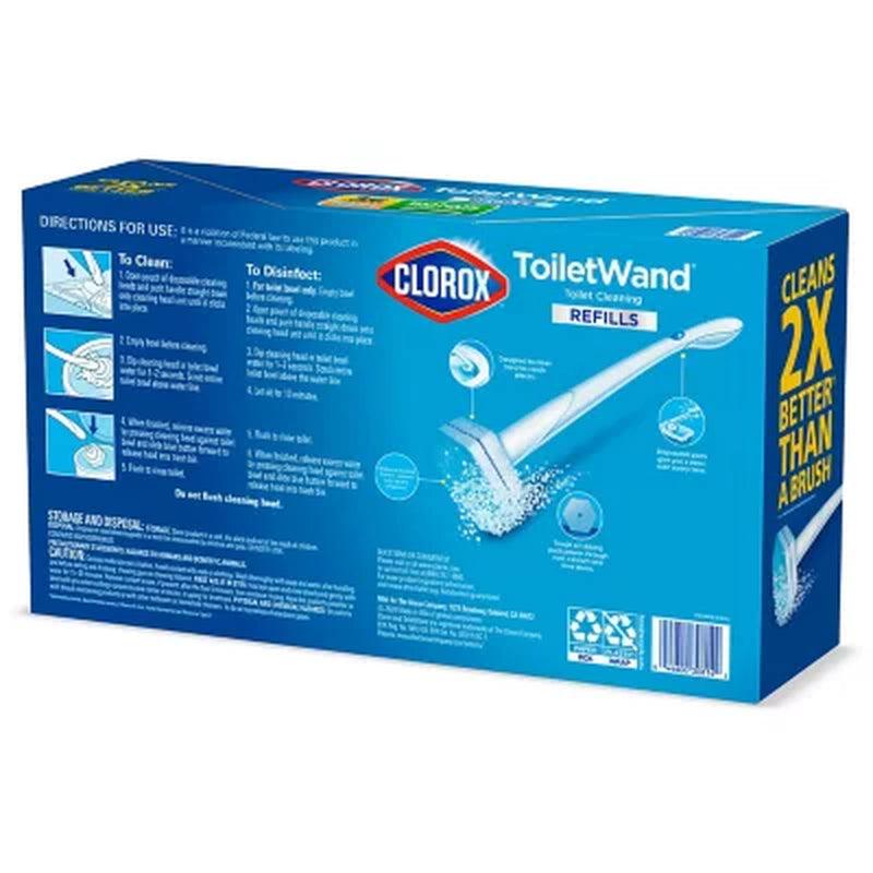 Clorox Toiletwand Disposable Toilet Cleaning System (1 Toiletwand Handle + 36 Disinfecting Refills)